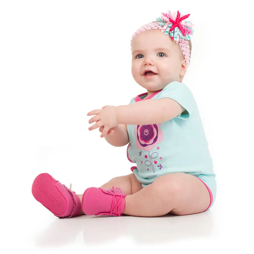 Pink Moccasin Shoes | Baby Shoe Size 3 or 4