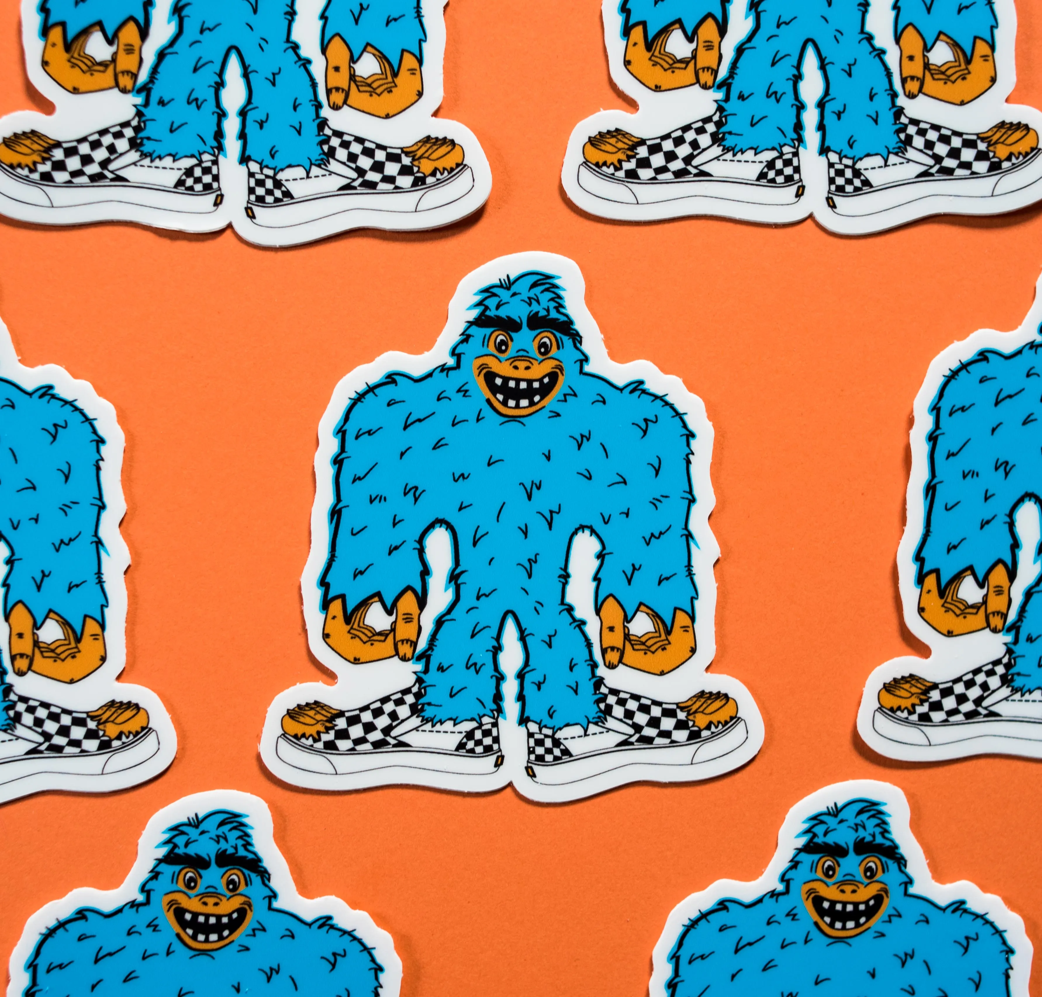 "Bigfoot Needs New Shoes" Sticker