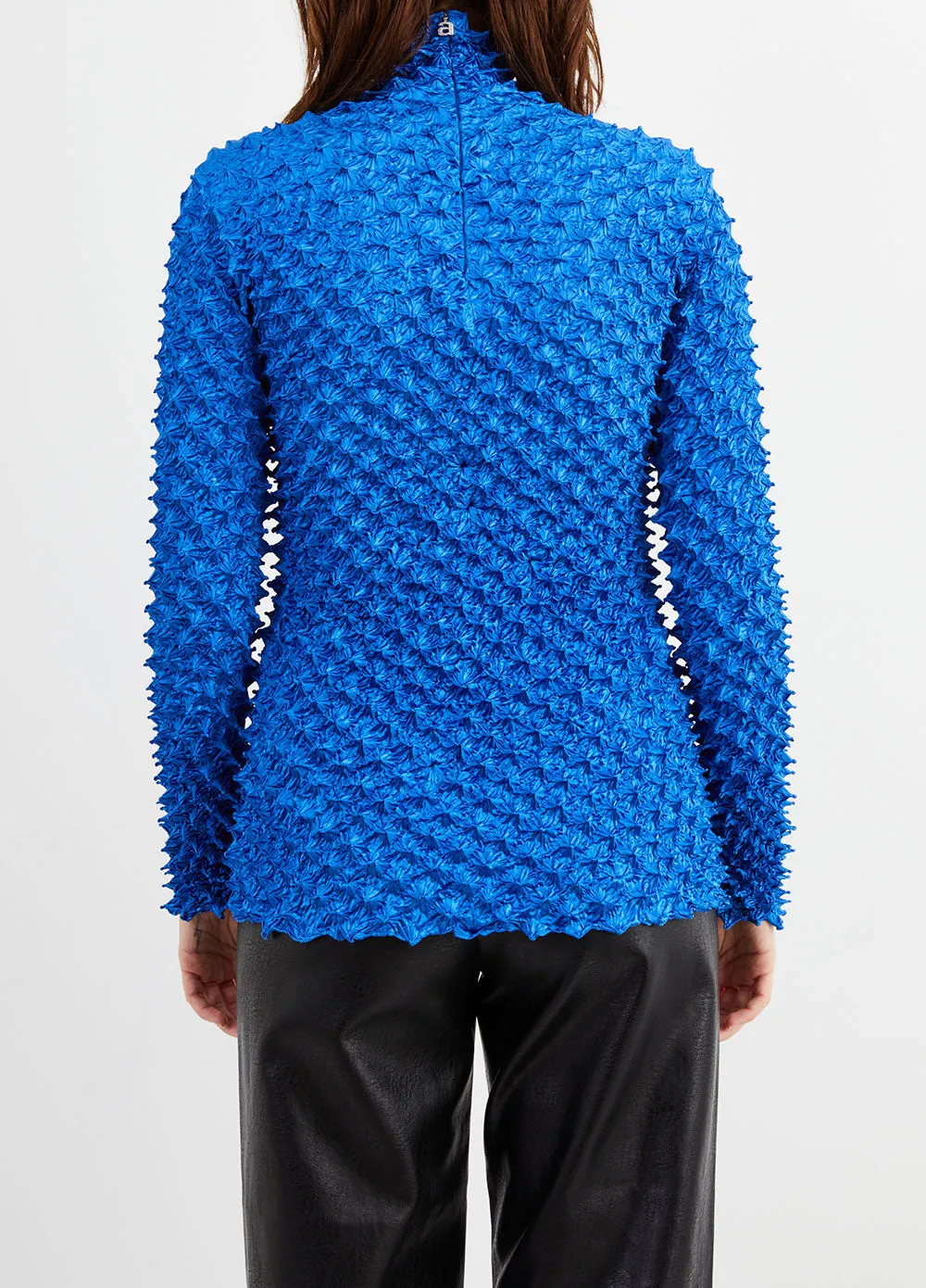 Shibori Turtleneck