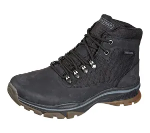 Skechers Ralcon Lorken Lace Up Rounded Toe Leather Combat Ankle Casual Boots