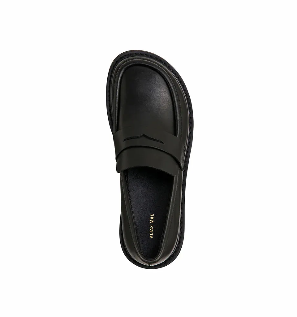 Skye Black Leather