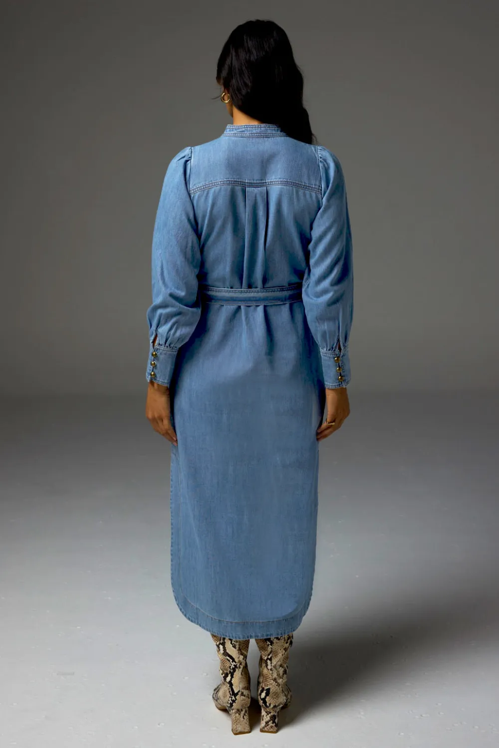 Snapshot Dress Zoe Kratzmann Light Washed Denim