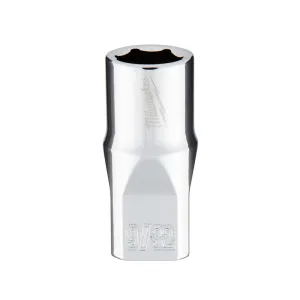 Socket - Milwaukee 1/4 in. Drive 9/32 in. SAE 6-Point Socket, 45-34-9004