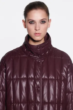 Stand Studio -  Evelina Jacket: Burgundy