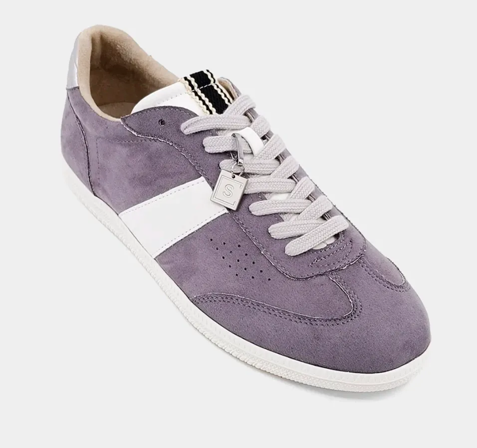 Sydney Sneaker (grey suede)