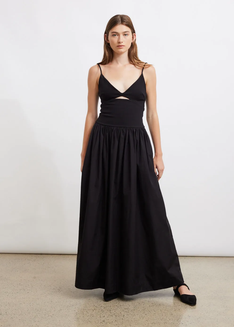 Tri Knit Cotton Dress