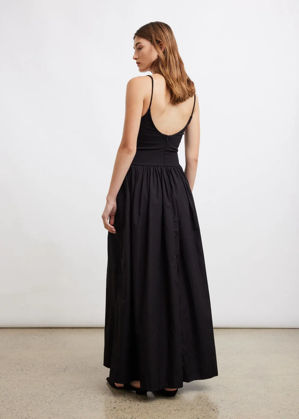Tri Knit Cotton Dress