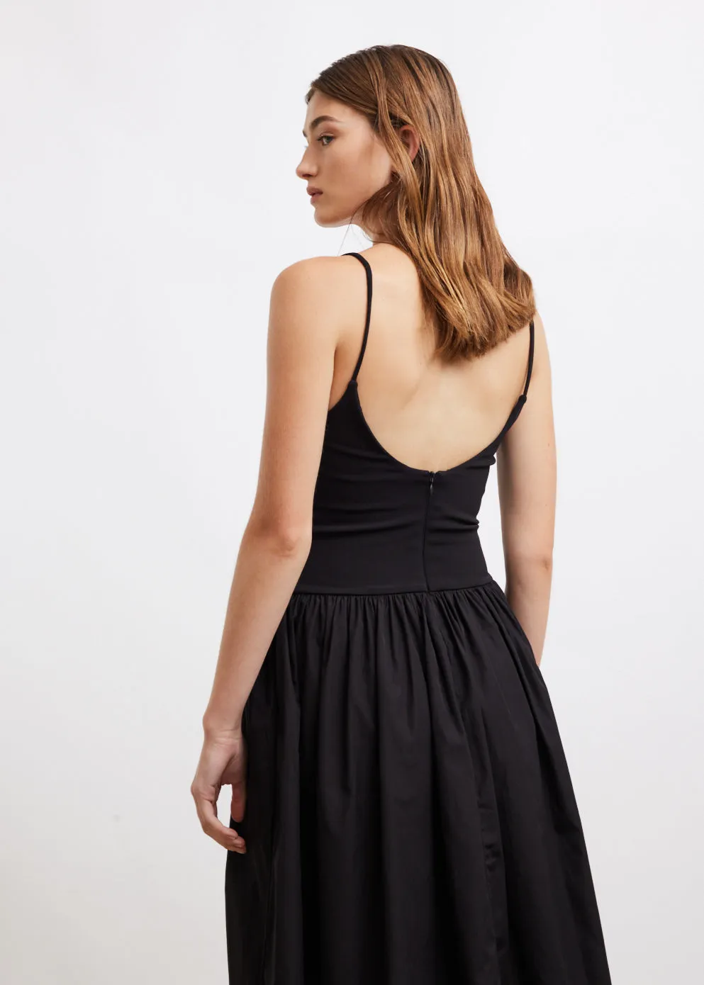 Tri Knit Cotton Dress