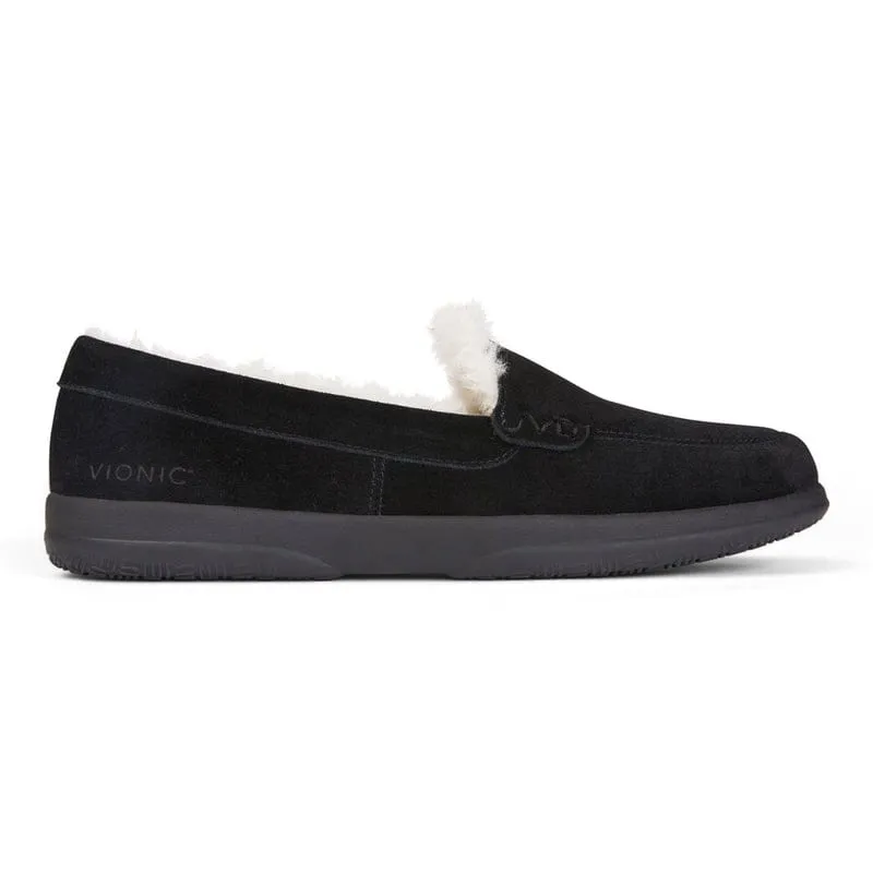 Vionic Women's Lynez Slippers- Black