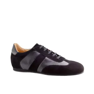 Werner Kern-Mens:  Munich RI | Midnite Suede | 0.5 Wedge Heel