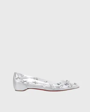 Xylia Rhinestone Pvc Ballet Flats