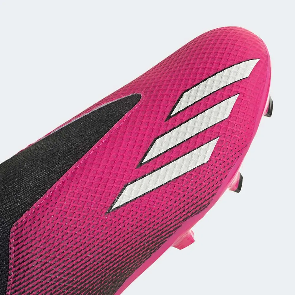 Youth JR X Speedportal .3 LL FG Soccer Shoe - Team Shock Pink/Zero Met - Regular (D)