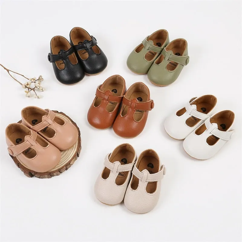 Zahli T-Bar Sandals Cream