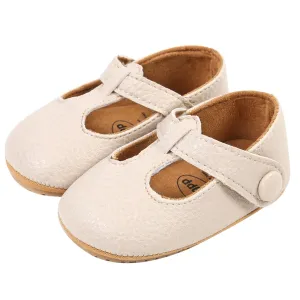 Zahli T-Bar Sandals Cream